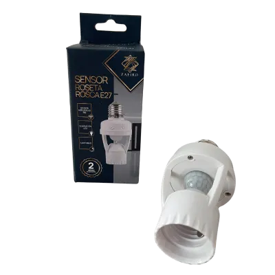 SENSOR ROSETA ZAFIRO ROSCA E27