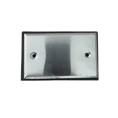 TAPA CIEGA 4X2 ALUMINIO