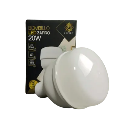 BOMBILLO LED 20W ZAFIRO E27 LUZ BLANCA