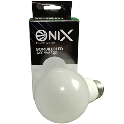 BOMBILLO LED A60 ONIX 9W E27 LUZ BLANCA