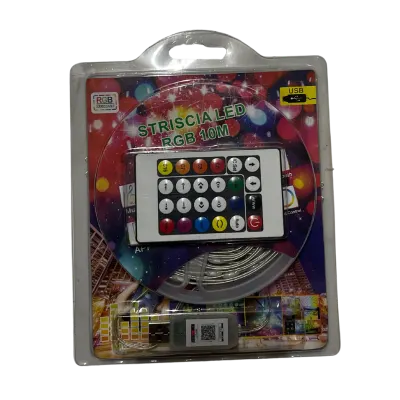 CINTA LED RGB HILO 10M 5V