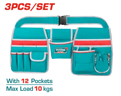 PORTA HERRAMIENTA DE 13 BOLSILLOS CAPACIDAD MAXIMA 10KG SUPER TOTAL  (THT16P20325)