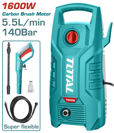 HIDROLAVADORA 1600W 2030PSI 120V TOTAL (UTGT11336)