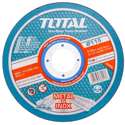 DISCO CORTE METAL 4-1/2" TOTAL (TAC210115100)