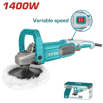 POLICHADORA 1400W INDUSTRIAL INCLUYE 4 ACCESORIOS TOTAL (UTP11418018)