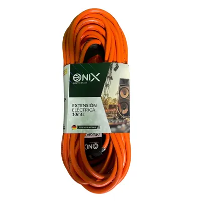 EXTENSION ELECTRICA ONIX NARANAJA 10M EXTERIOR
