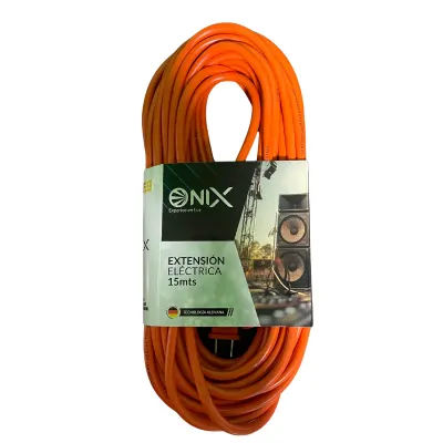 EXTENSION ELCTRICA ONIX NARANJA 15M EXTERIOR