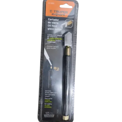 CORTADOR DE VIDRIO 6" CON DEPOSITO DE ACEITE, TRUPER EXPERT