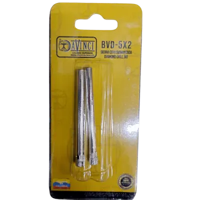 COPA DIAMANTADA PARA VIDRIO DE 5MM BLISTER X2UND