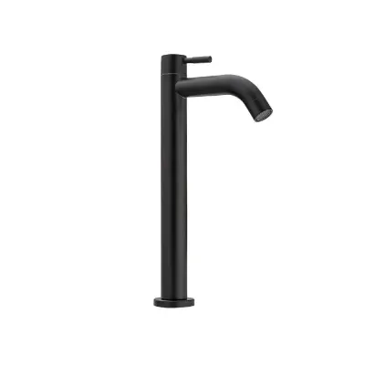 LINEA GRIVAL LLAVE LAVAMANOS SENCILLA ALTO VERA MATEBLACK (VA0035551)