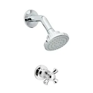 LINEA GRIVAL DUCHA CRUCETA BALTA PRO + REGISTRO DALIA PQTE X 3 (414573331)