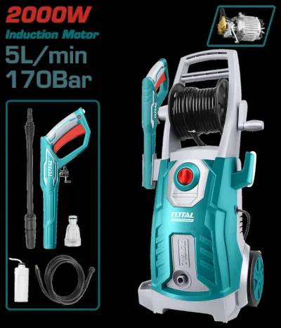 HIDROLAVADORA 2000W 2465PSI 120V INDUSTRIAL SUPER TOTAL (UTGT11246)