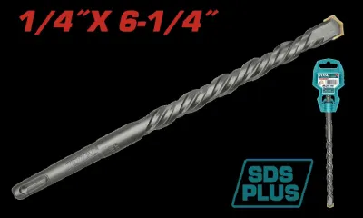 BROCA SDS PLUS 1/4 X 6-1/4" INDUSTRIAL SUPER TOTAL (TAC3101042)