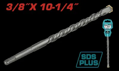 BROCA SDS PLUS 3/8 X 10-1/4" INDUSTRIAL SUPER TOTAL (TAC3103084)