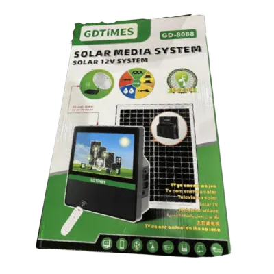 TELEVISOR ELECTRICO CON PANELSOLAR 12V