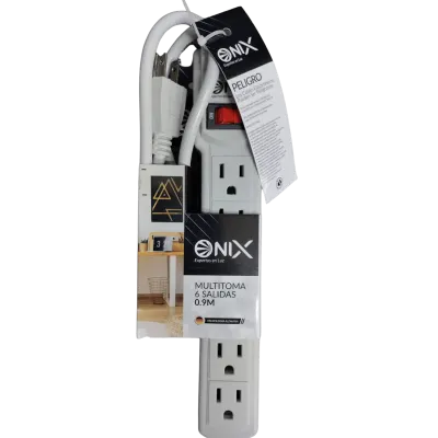 MULTITOMA ONIX 6 SALIDAS 0.9M CABLE C /SUPRESOR