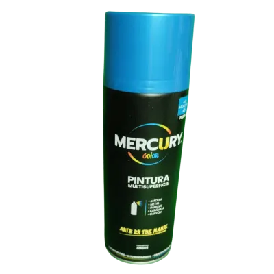AEROSOL MERCURY 400ML 46 AZUL METALIZADO