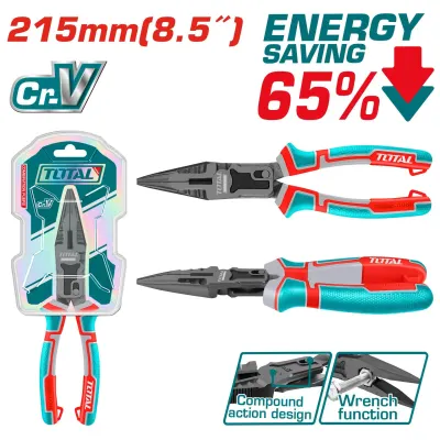 PINZA 8.5"  CROMO VANADIUM INDUSTRIAL TOTAL (THTC520806)