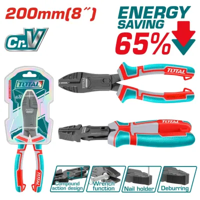 CORTAFRIO MULTIFUNCIONAL 8" CROMO VANADIUM INDUSTRIAL TOTAL (THTC510806)