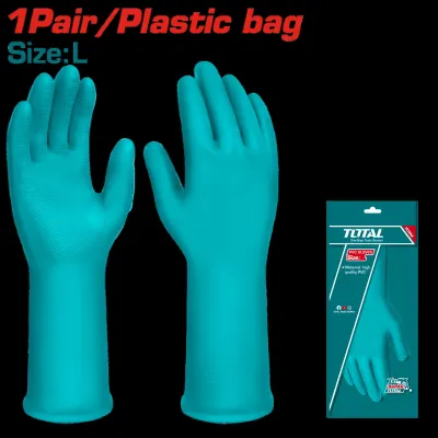 GUANTE INDUSTRIAL PVC TALLA L TOTAL (TSP1801)