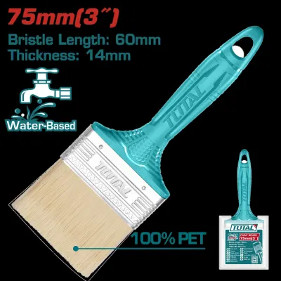 BROCHA 3" MANGO PLASTICO TOTAL (THT840306)