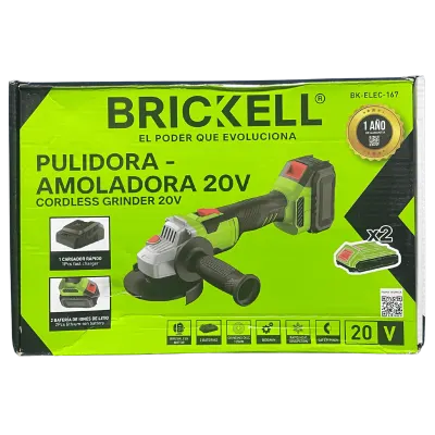PULIDORA AMOLADORA INALAMBRICA 20V 110 120V