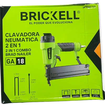PISTOLA NEUMATICA DE CLAVOS Y GRAPAS
