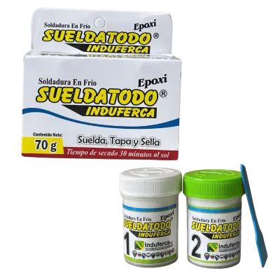 SUELDATODO BLANCO 70G KIT ABIERTO