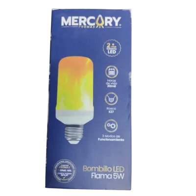 BOMBILLO LED FLAMA 5W E27 LED
