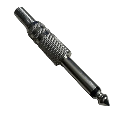 PLUG METALICO STEREO DE 6.3M