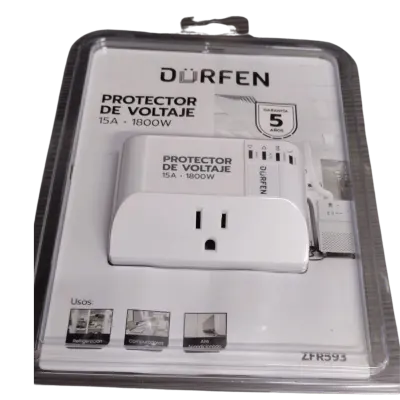 PROTECTOR DE VOLTAJE DUFREN 15A 1800W 120V AC