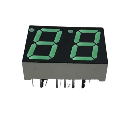 DISPLAY DOBLE VERDE CATODO