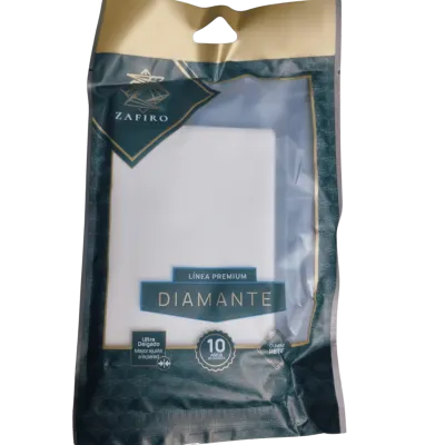 TAPA CIEGA ZAFIRO BLANCA LINEA DIAMANTE