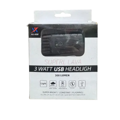 LINTERNA PARA BICICLETA 300 LUMENS