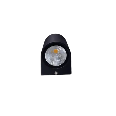 APLIQUE DE PARED 3W IP54 GD086 NEGRO 3000K