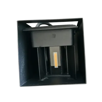 APLIQUE DE PARED 6W IP54 GD086 NEGRO 3000K