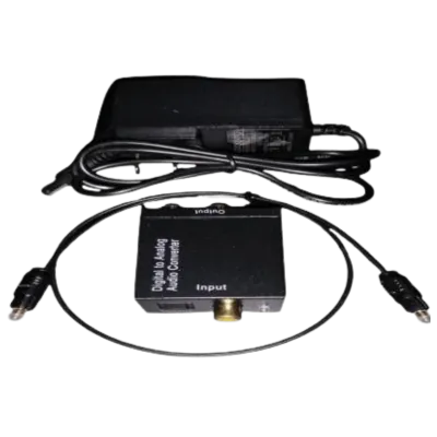 CONVERTIDOR OPTICO A RCA