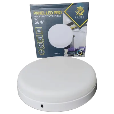 PANEL LED BORDE INFINITO PRO RD/SP 36W CCT