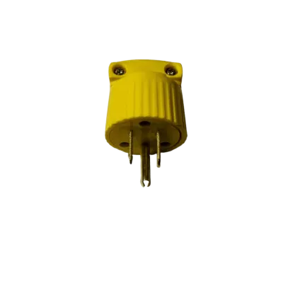CLAVIJA BAQUELITA 3P X 15A AMARILLO