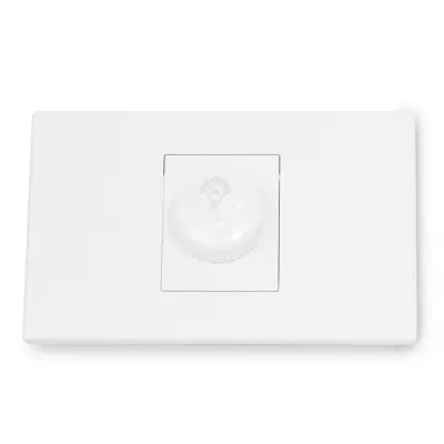 SWICHE DIMERIZABLE LUXOR BLANCA (INCLUYE TAPA V2-01B)(V9-029)