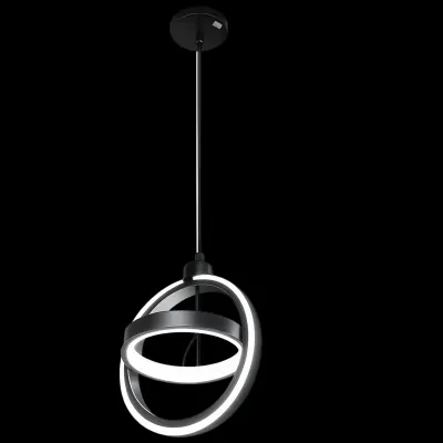BAS003 LAMP COLGANTE 3COLOR LED 2AROS