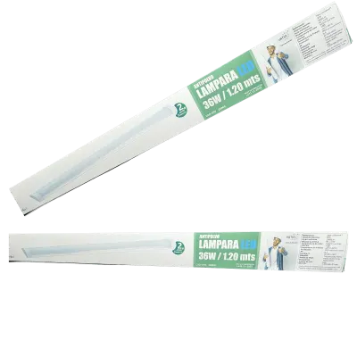 LAMPARA ANTIPOLVO 36W 1.2 MT 100V-240V /6400K