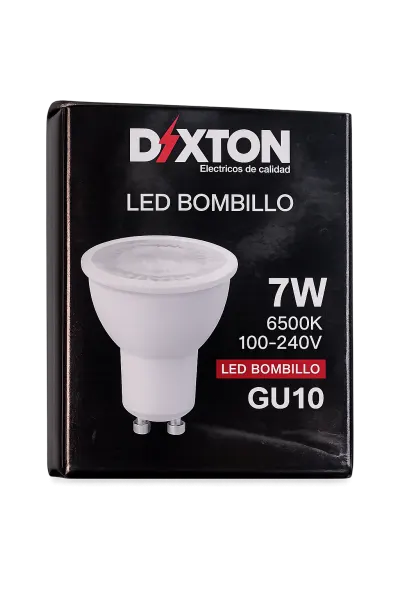 BOMBILLO LED MR16 GU10 7W 6500K IMPORTAD