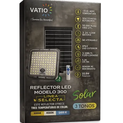 REFLECTOR SOLAR MODO 300 10.8W 3T SELECTA