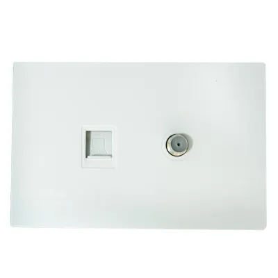 TOMA TV + TOMA INTERNET TERRA BLANCO UDUKE (V7-037)