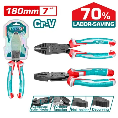 ALICATE 7"" UNIVERSAL INDUSTRIAL CROMO VANADIUM TOTAL (THTC510708)  Item: 23943