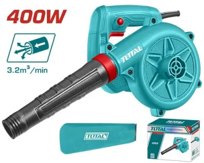 SOPLADORA 400W 120V MÁXIMA CAPACIDAD DE SOPLADO: 0-3.5M3/MIN INDUSTRIAL TOTAL (UTB4066)