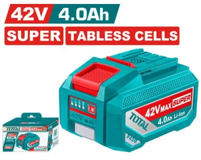BATERIA 42V 4.0AH ION LITHIUM SUPER TABLESS CELLS TOTAL (TFBLI42402)  Item: 23827
