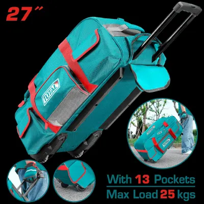 BOLSO DE HERRAMIENTA 27"" CON RODACHINES CAP 27KG TOTAL (THRRTB2712)  Item: 23635