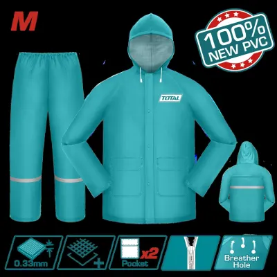 IMPERMEABLE PARA MOTO INDUSTRIAL TALLA M TOTAL (THTRS031.M)  Item: 23423